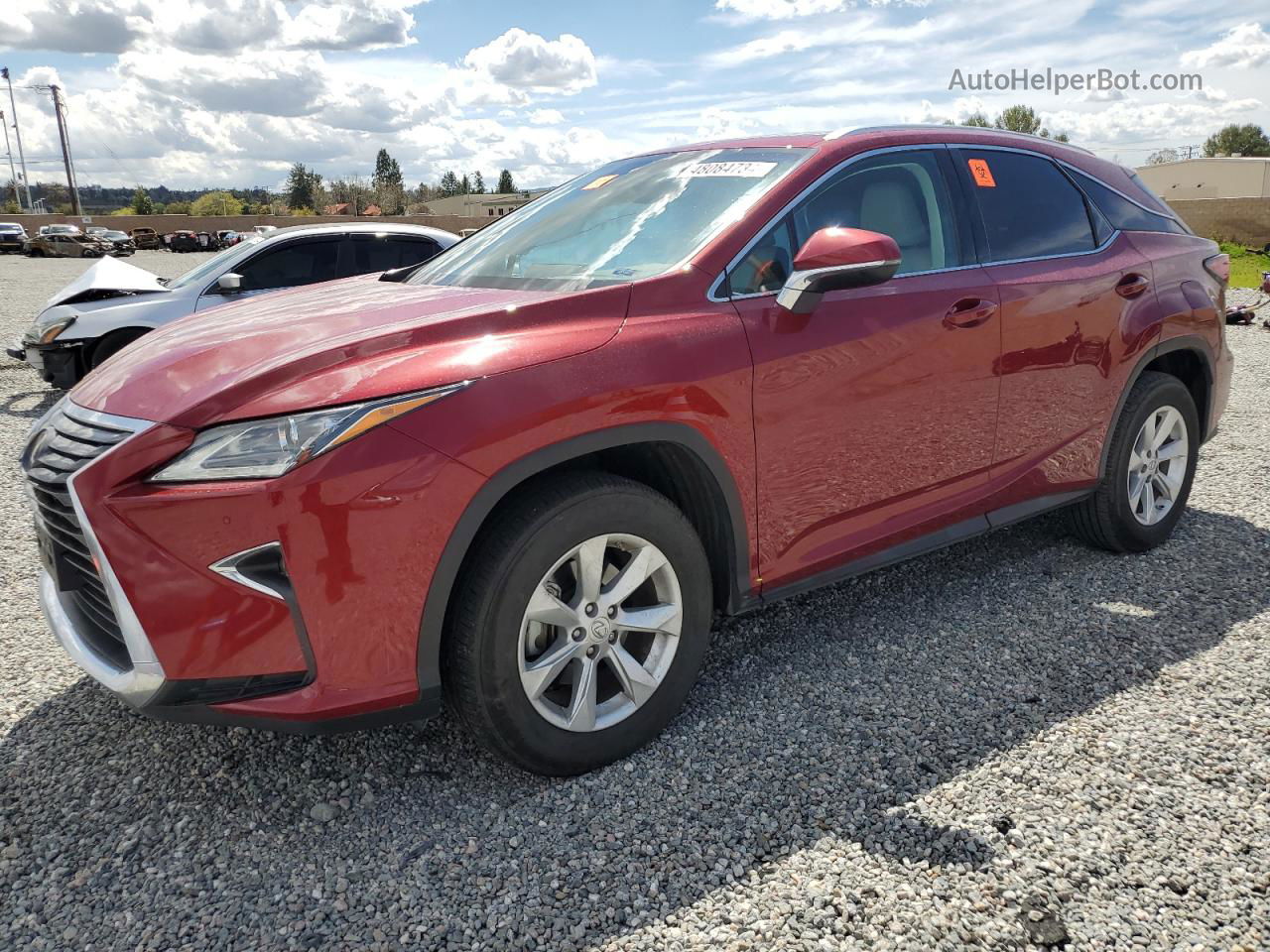 2016 Lexus Rx 350 Бордовый vin: 2T2ZZMCA3GC022787