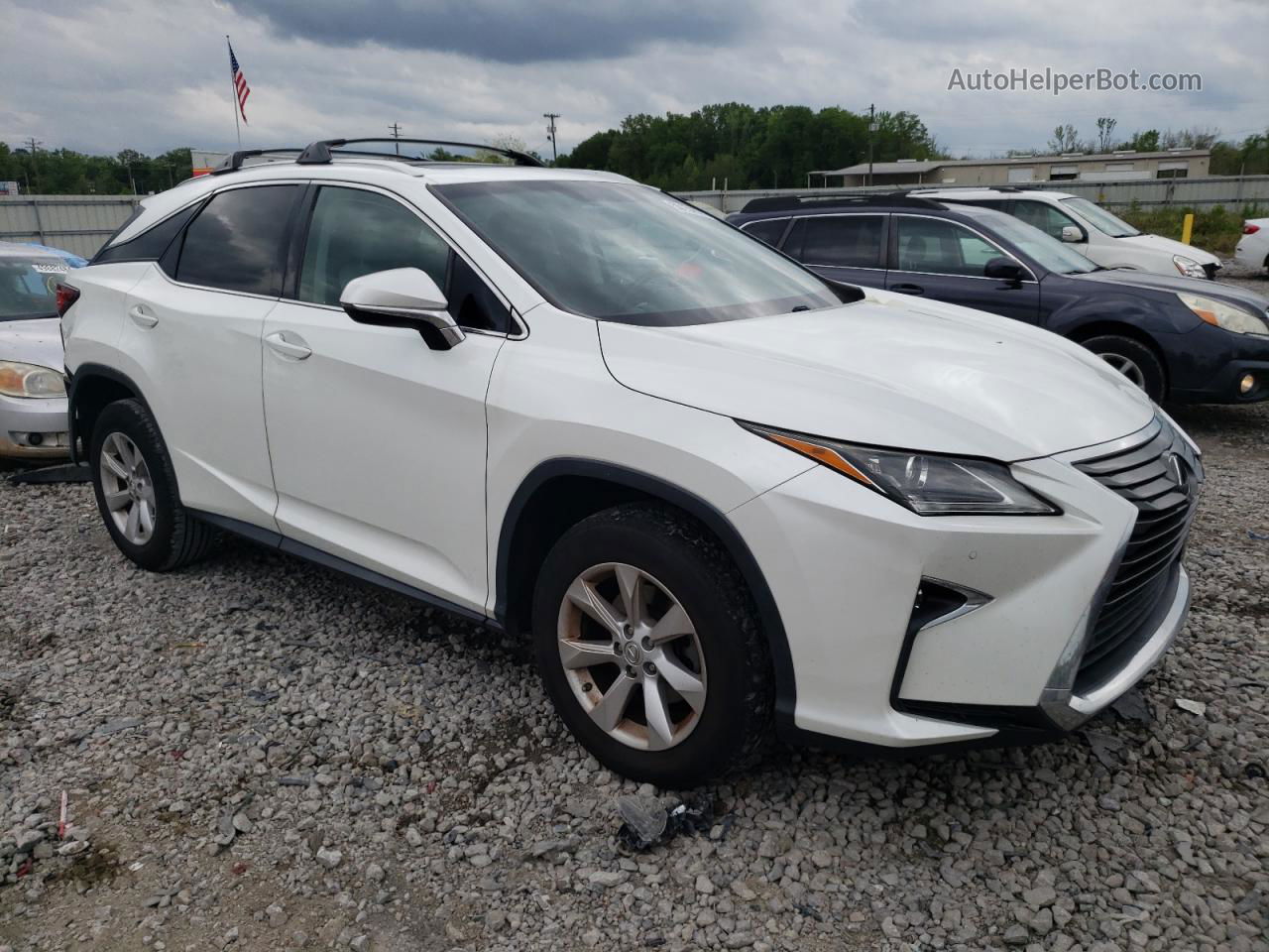 2016 Lexus Rx 350 Белый vin: 2T2ZZMCA3GC030517