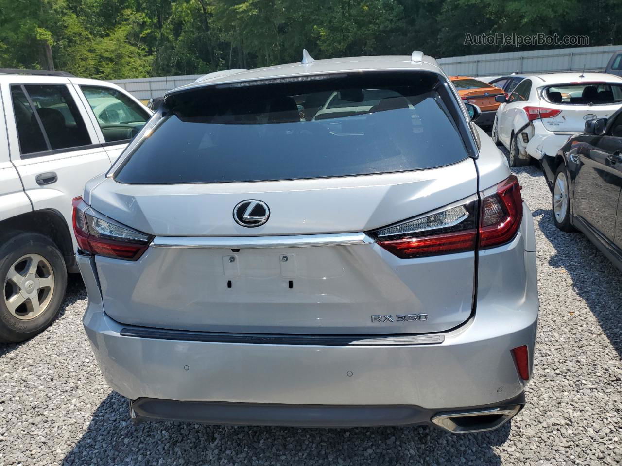 2016 Lexus Rx 350 Silver vin: 2T2ZZMCA4GC002063