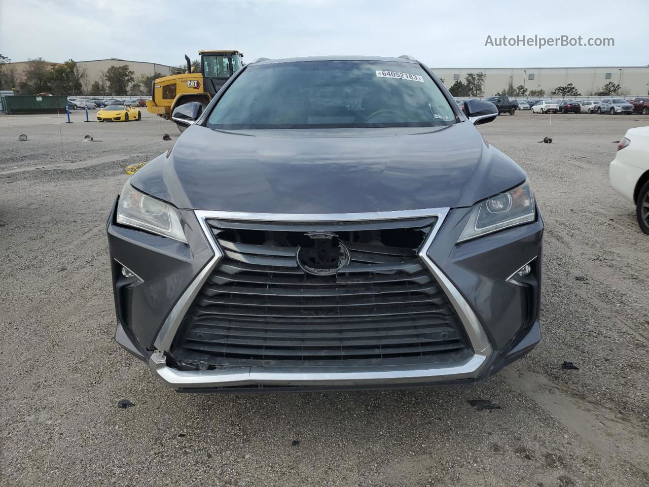 2016 Lexus Rx 350 Gray vin: 2T2ZZMCA4GC012219