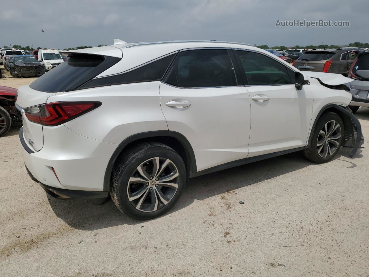 2016 Lexus Rx 350 White vin: 2T2ZZMCA4GC015542