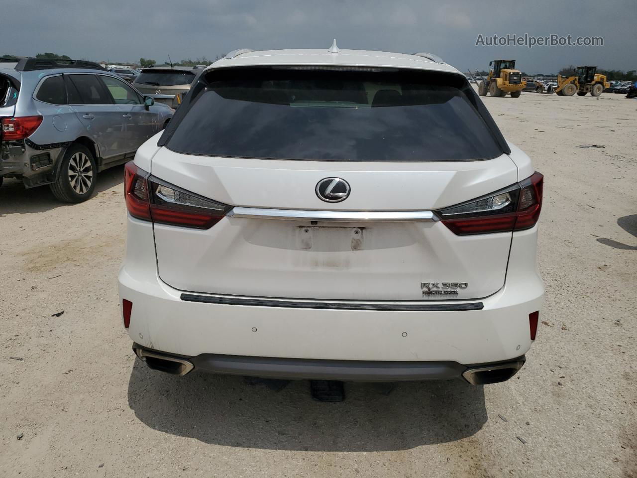 2016 Lexus Rx 350 White vin: 2T2ZZMCA4GC015542