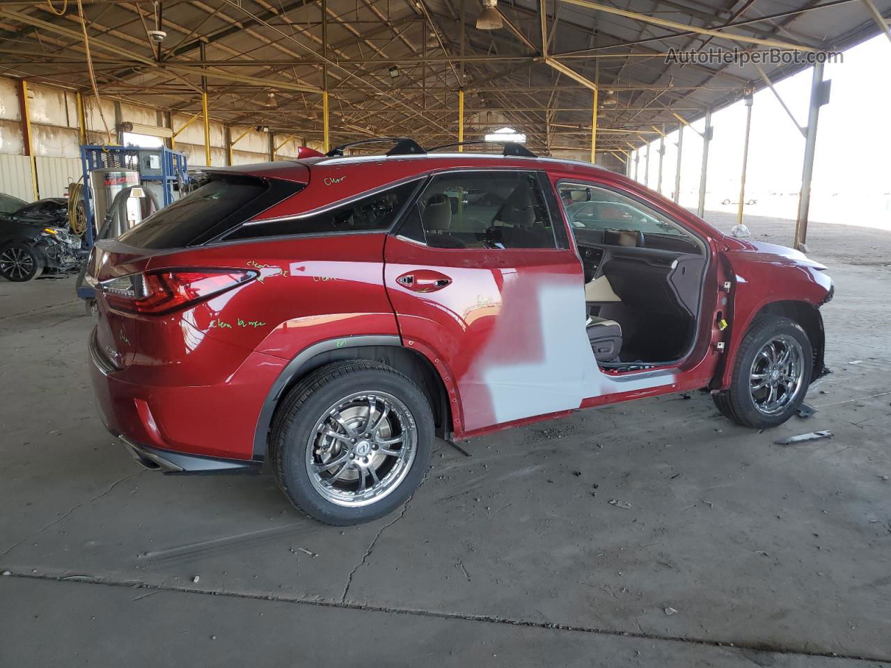 2016 Lexus Rx 350 Red vin: 2T2ZZMCA4GC021051