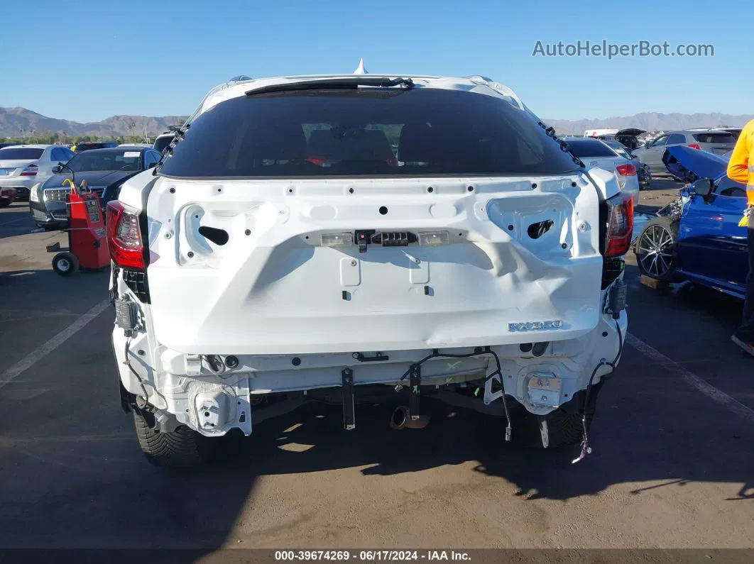 2016 Lexus Rx 350   White vin: 2T2ZZMCA4GC029179