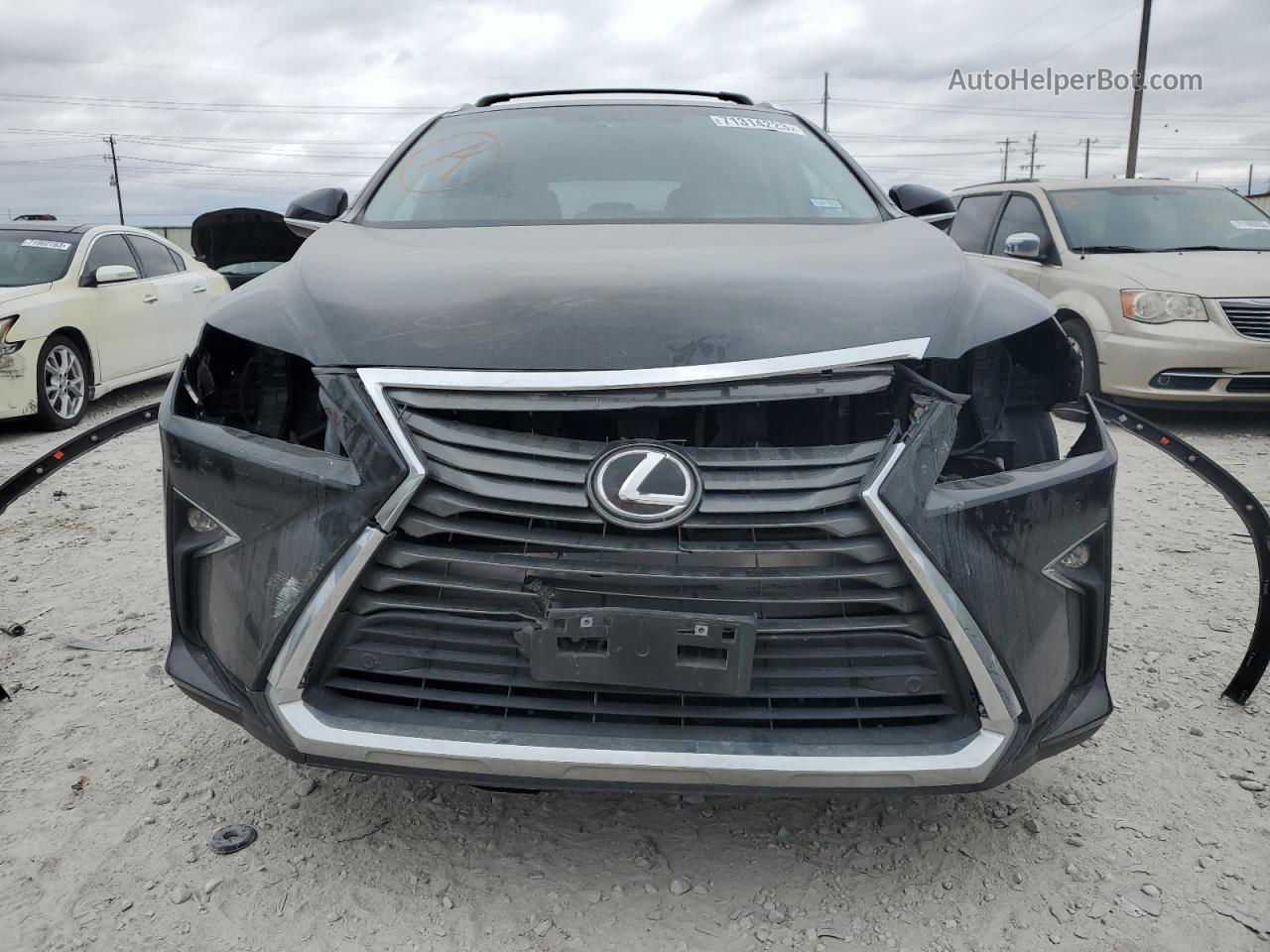 2016 Lexus Rx 350 Черный vin: 2T2ZZMCA5GC003111