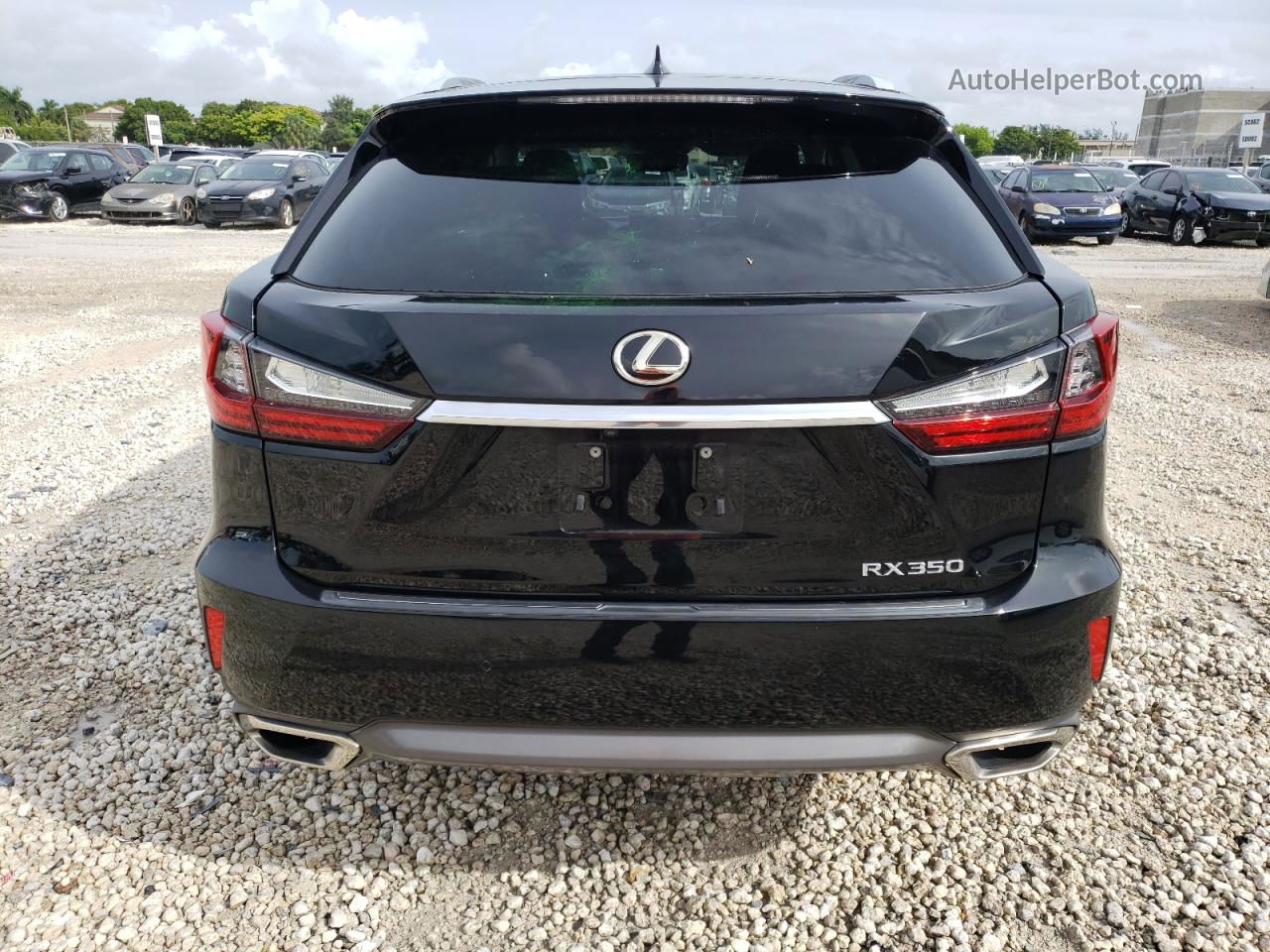 2016 Lexus Rx 350 Black vin: 2T2ZZMCA5GC005697