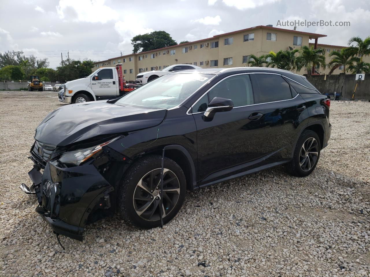 2016 Lexus Rx 350 Черный vin: 2T2ZZMCA5GC005697