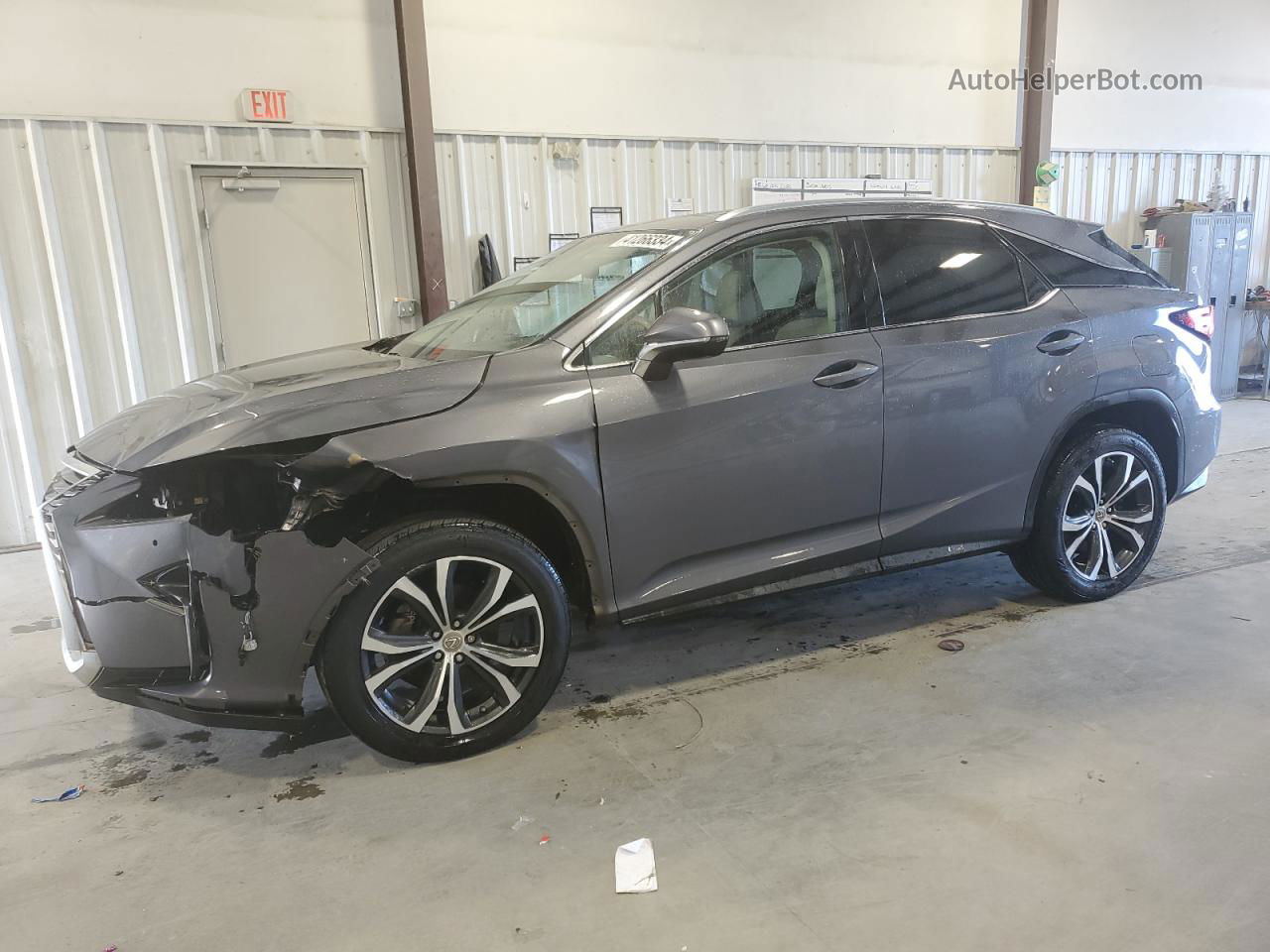 2016 Lexus Rx 350 Серый vin: 2T2ZZMCA5GC014187