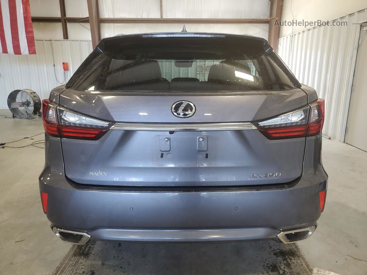 2016 Lexus Rx 350 Gray vin: 2T2ZZMCA5GC014187