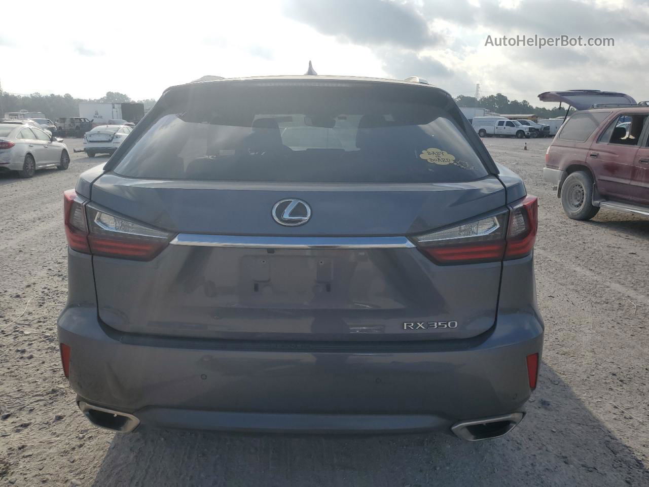 2016 Lexus Rx 350 Gray vin: 2T2ZZMCA5GC020877