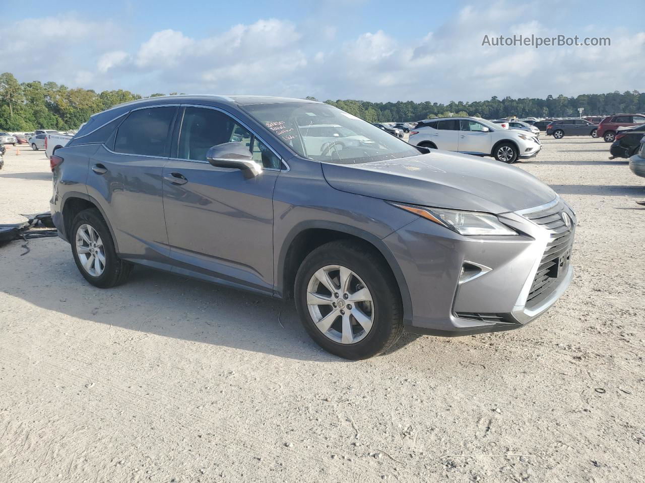 2016 Lexus Rx 350 Gray vin: 2T2ZZMCA5GC020877