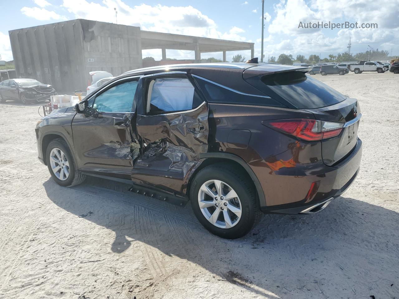 2016 Lexus Rx 350 Brown vin: 2T2ZZMCA6GC007927