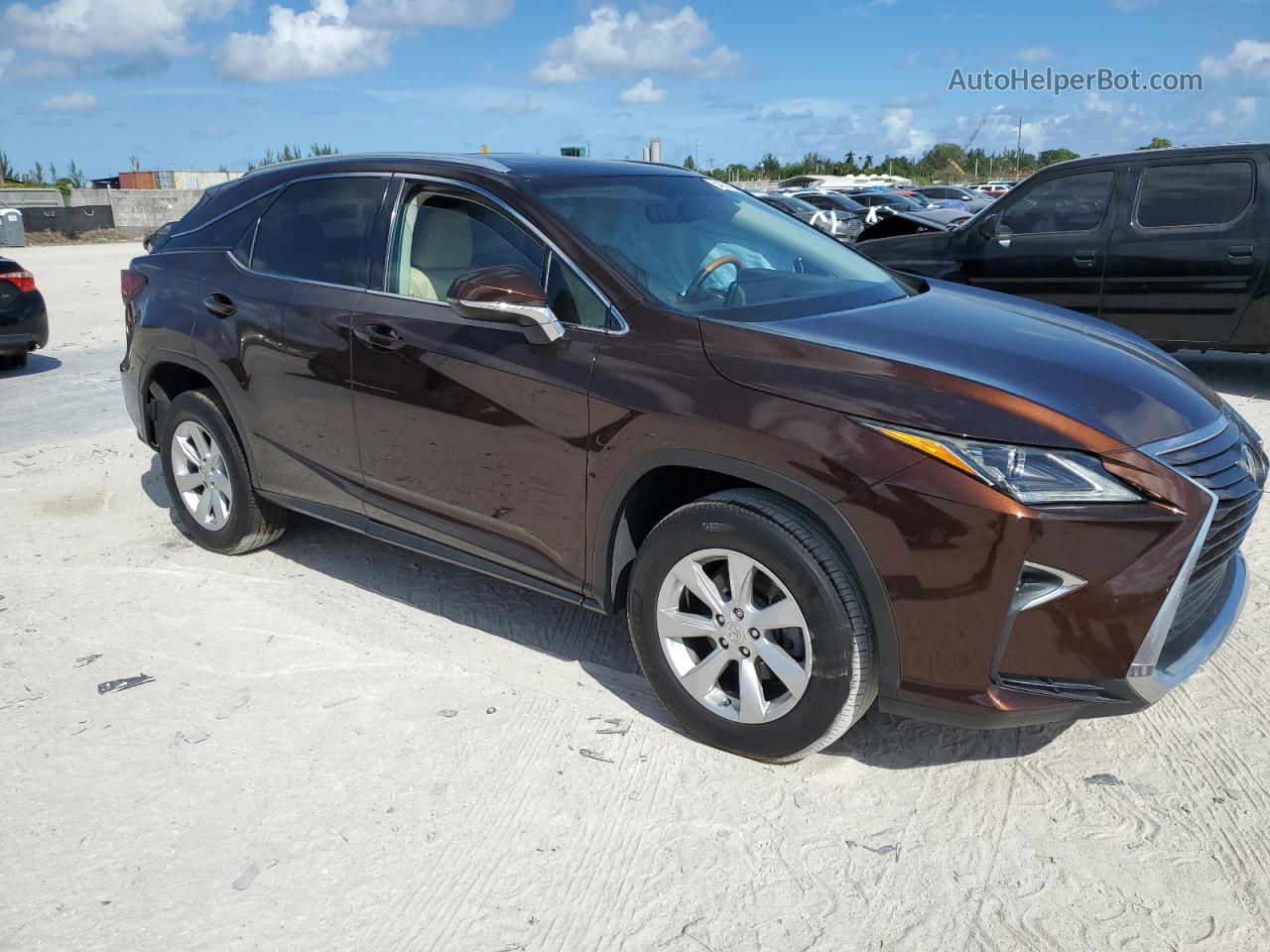 2016 Lexus Rx 350 Brown vin: 2T2ZZMCA6GC007927