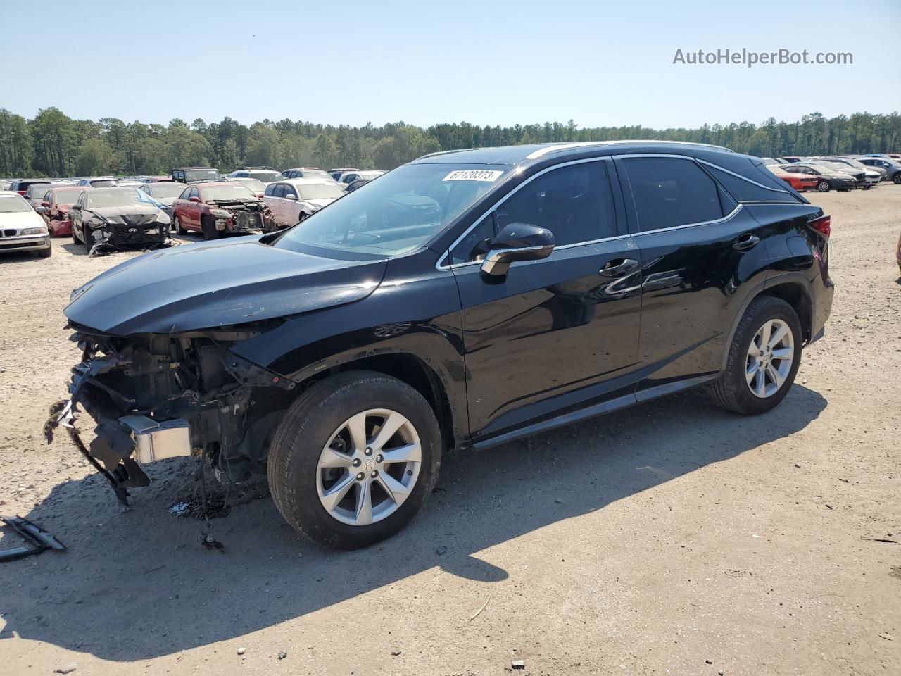 2016 Lexus Rx 350 Black vin: 2T2ZZMCA6GC017017