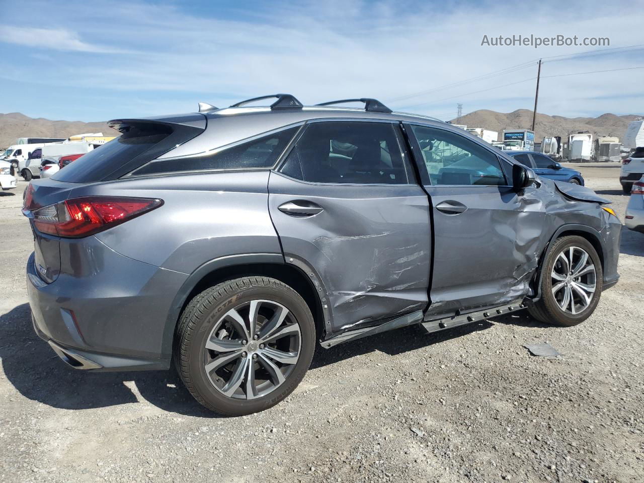 2016 Lexus Rx 350 Серый vin: 2T2ZZMCA6GC017373