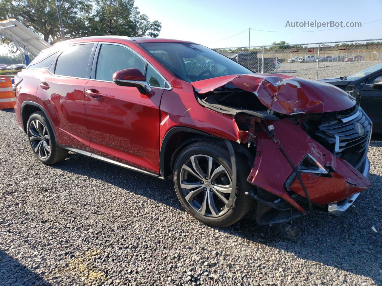 2016 Lexus Rx 350 Красный vin: 2T2ZZMCA6GC021780