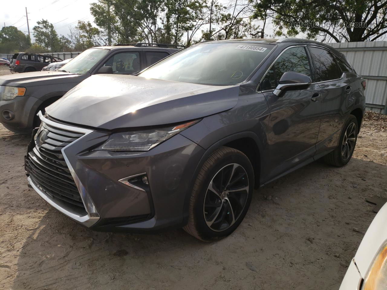 2016 Lexus Rx 350 Серый vin: 2T2ZZMCA6GC024114