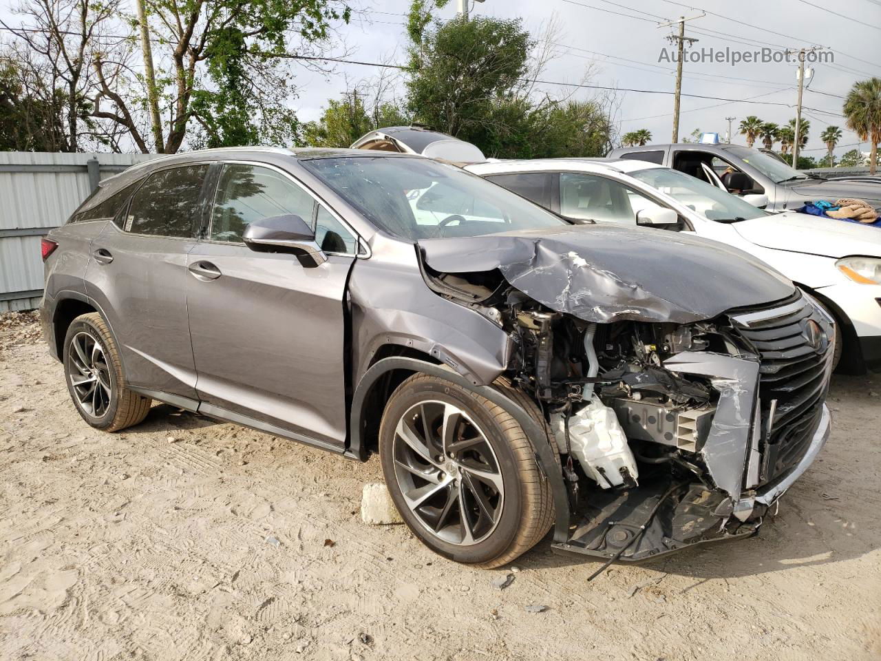 2016 Lexus Rx 350 Gray vin: 2T2ZZMCA6GC024114