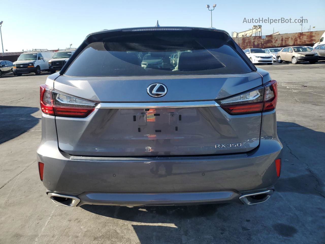 2016 Lexus Rx 350 Gray vin: 2T2ZZMCA6GC034044