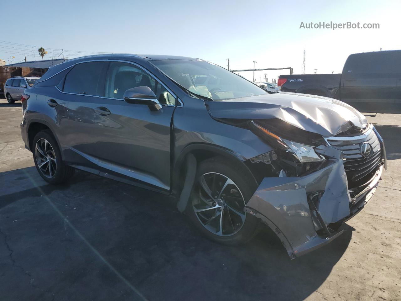 2016 Lexus Rx 350 Серый vin: 2T2ZZMCA6GC034044