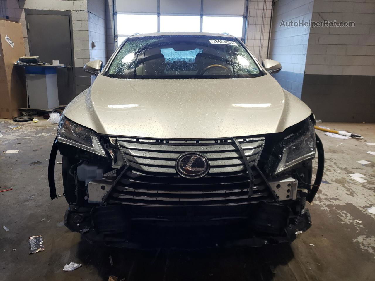 2016 Lexus Rx 350 Бежевый vin: 2T2ZZMCA6GC034268