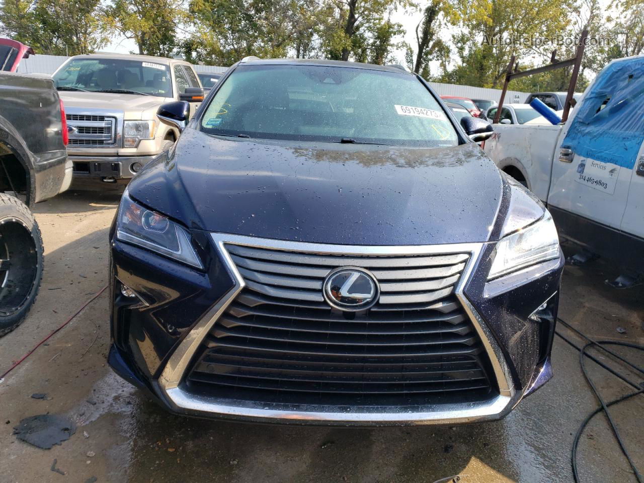 2016 Lexus Rx 350 Blue vin: 2T2ZZMCA7GC005992