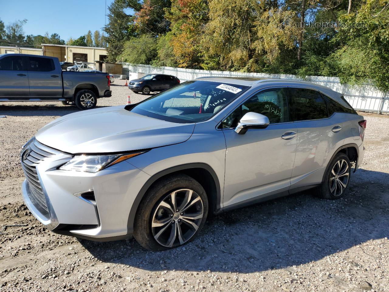 2016 Lexus Rx 350 Silver vin: 2T2ZZMCA7GC027796