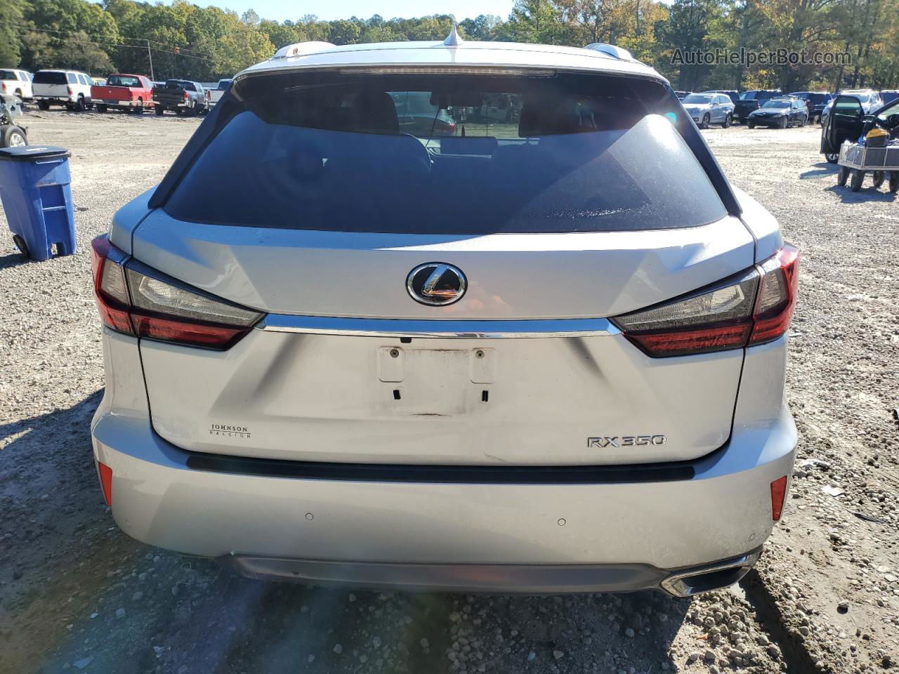 2016 Lexus Rx 350 Silver vin: 2T2ZZMCA7GC027796