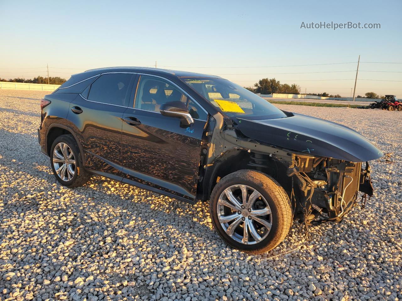 2016 Lexus Rx 350 Черный vin: 2T2ZZMCA8GC021540