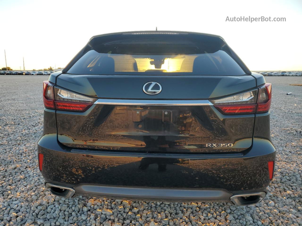 2016 Lexus Rx 350 Черный vin: 2T2ZZMCA8GC021540