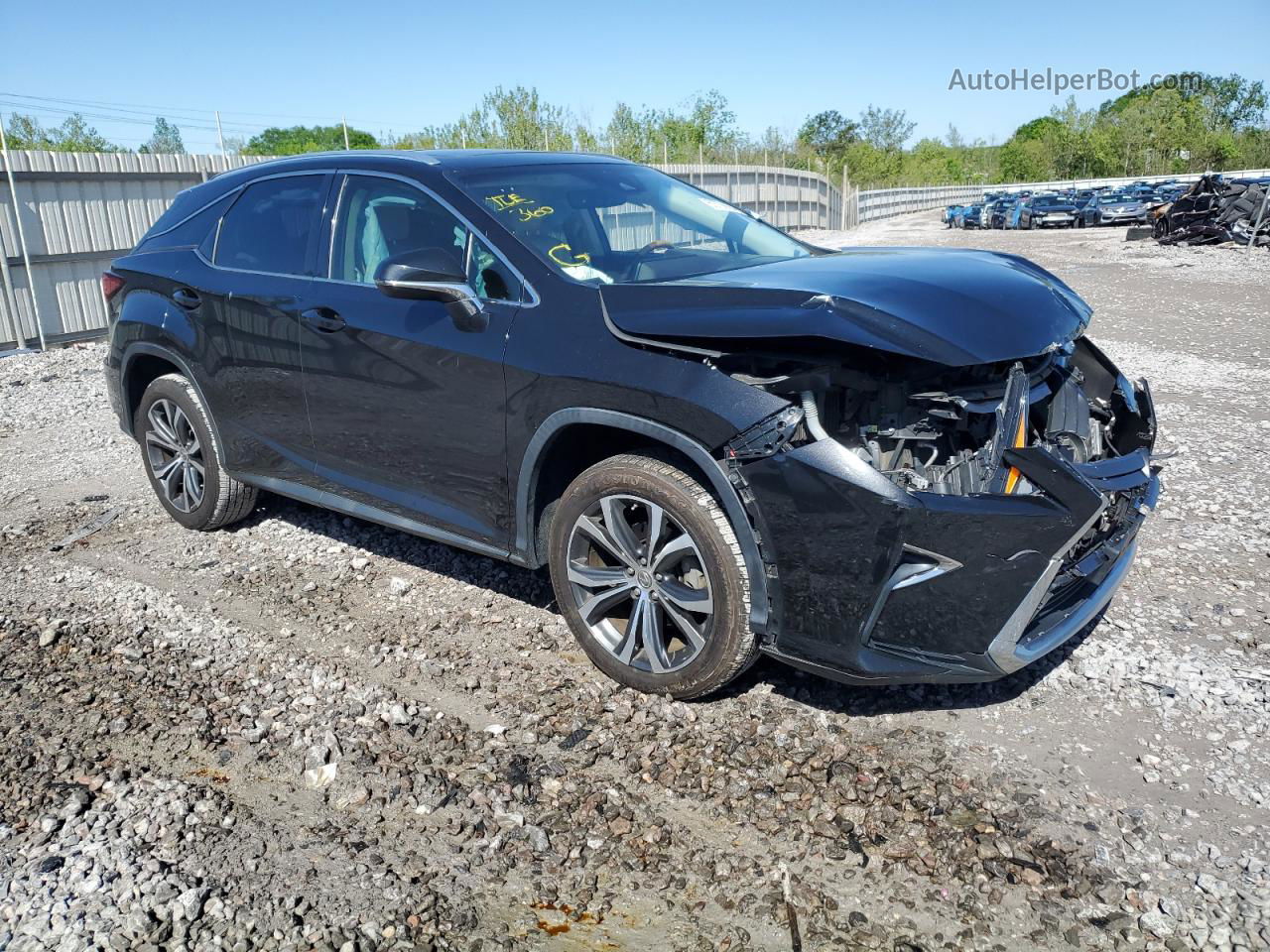 2016 Lexus Rx 350 Черный vin: 2T2ZZMCA9GC019778