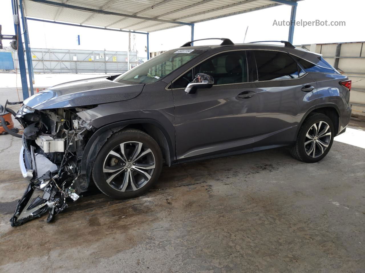 2016 Lexus Rx 350 Серый vin: 2T2ZZMCA9GC024804