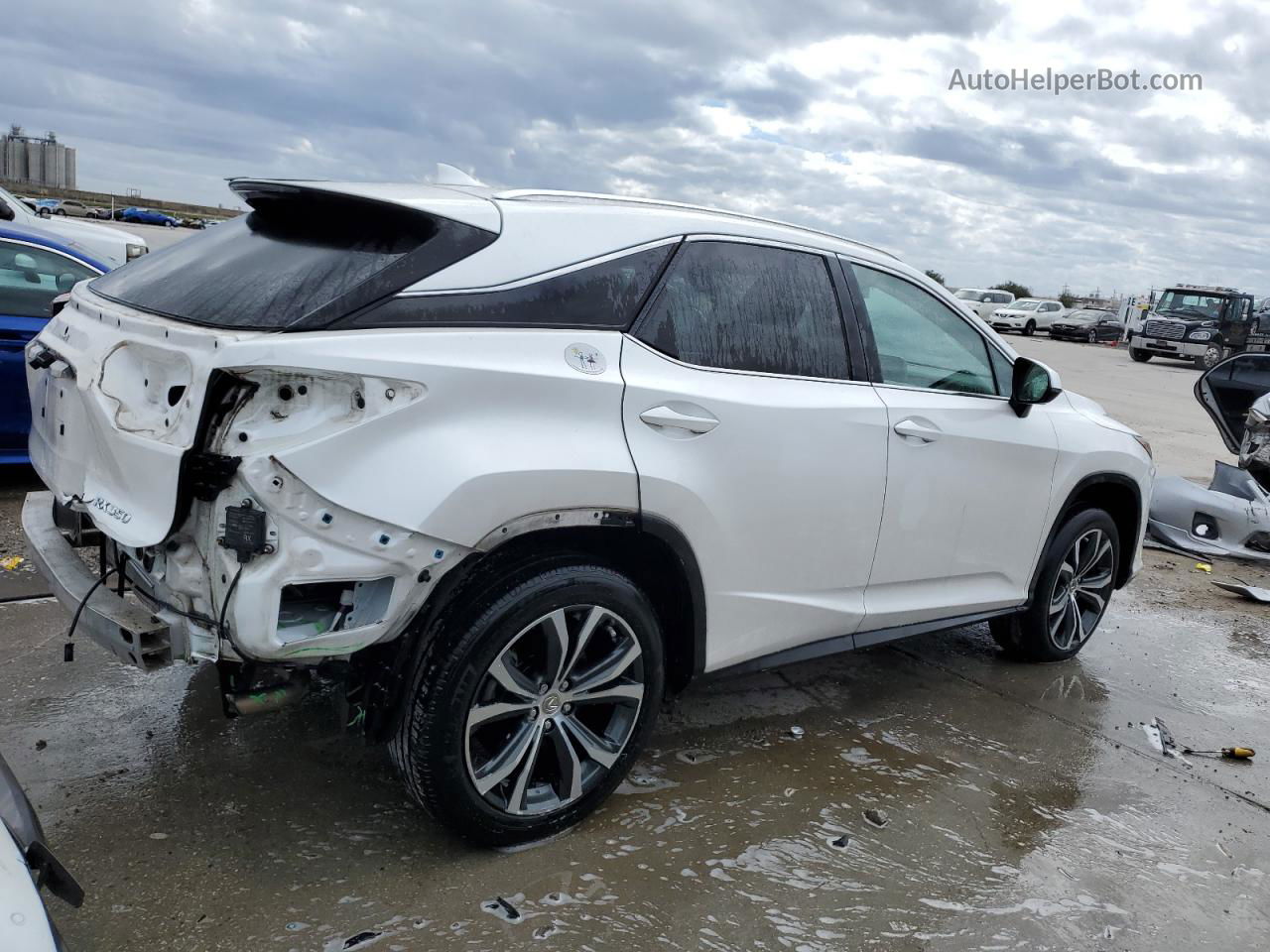 2016 Lexus Rx 350 White vin: 2T2ZZMCA9GC026343