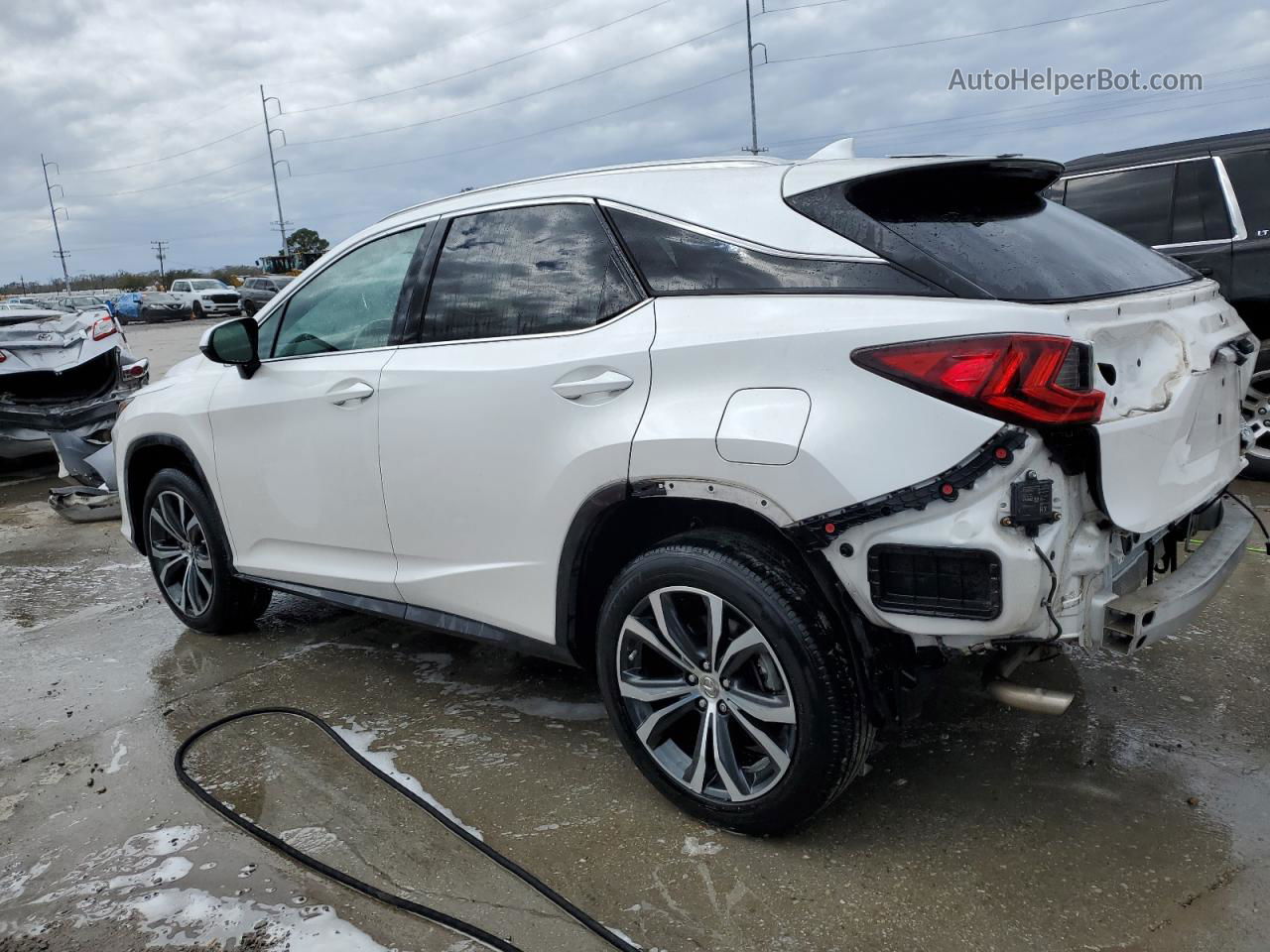 2016 Lexus Rx 350 White vin: 2T2ZZMCA9GC026343