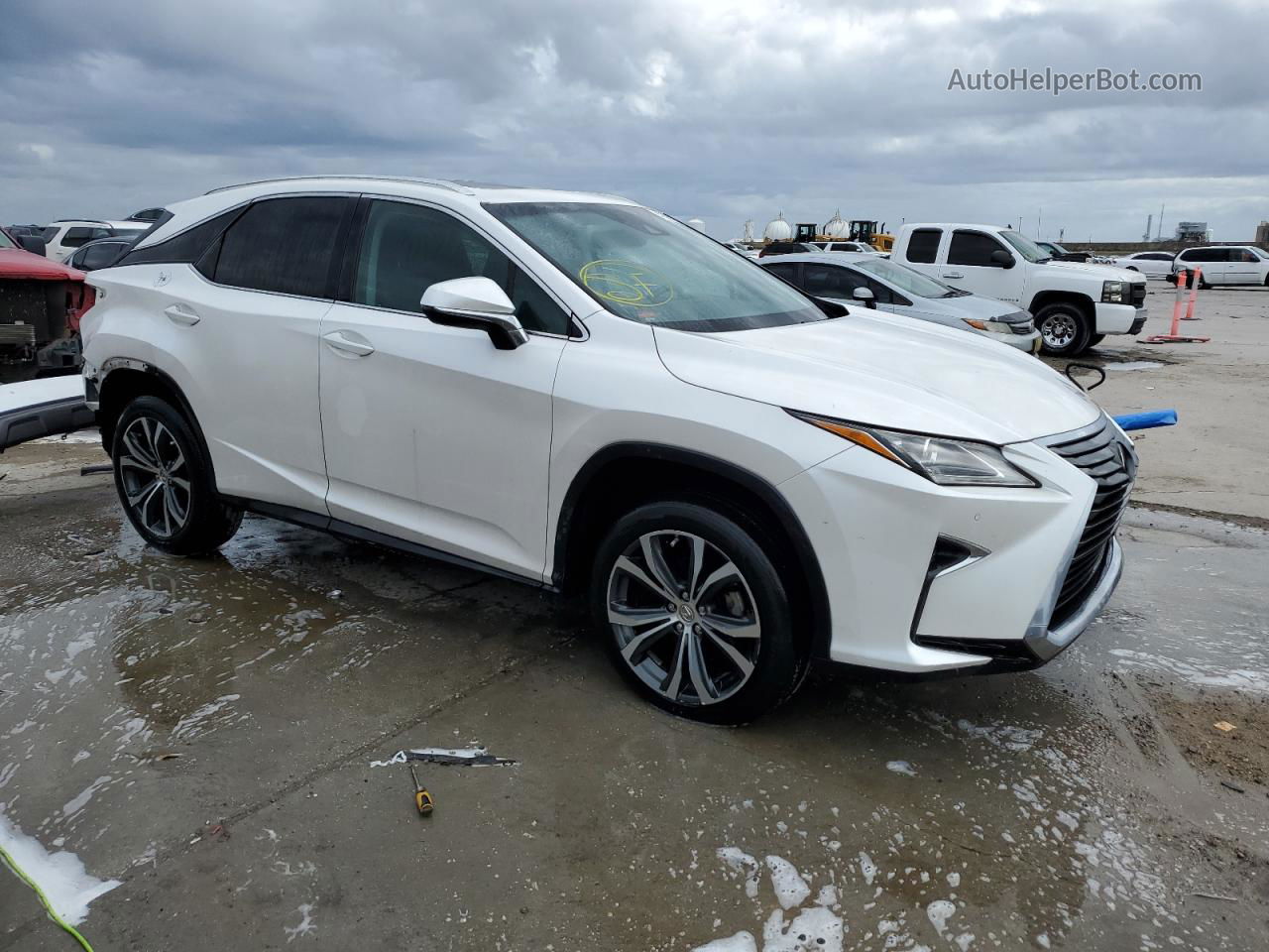 2016 Lexus Rx 350 White vin: 2T2ZZMCA9GC026343