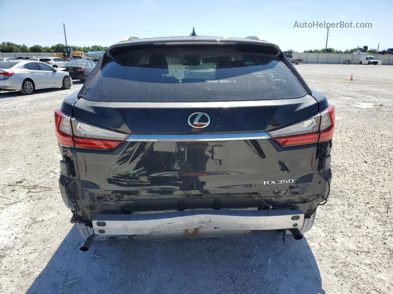 2016 Lexus Rx 350 Black vin: 2T2ZZMCA9GC032627