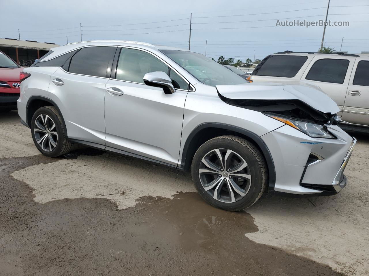 2016 Lexus Rx 350 Серебряный vin: 2T2ZZMCAXGC003072