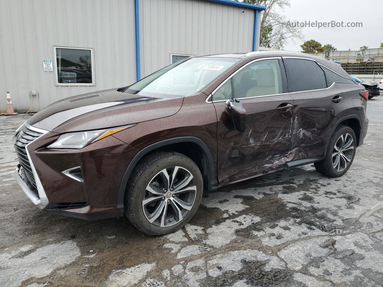 2016 Lexus Rx 350 Коричневый vin: 2T2ZZMCAXGC008532