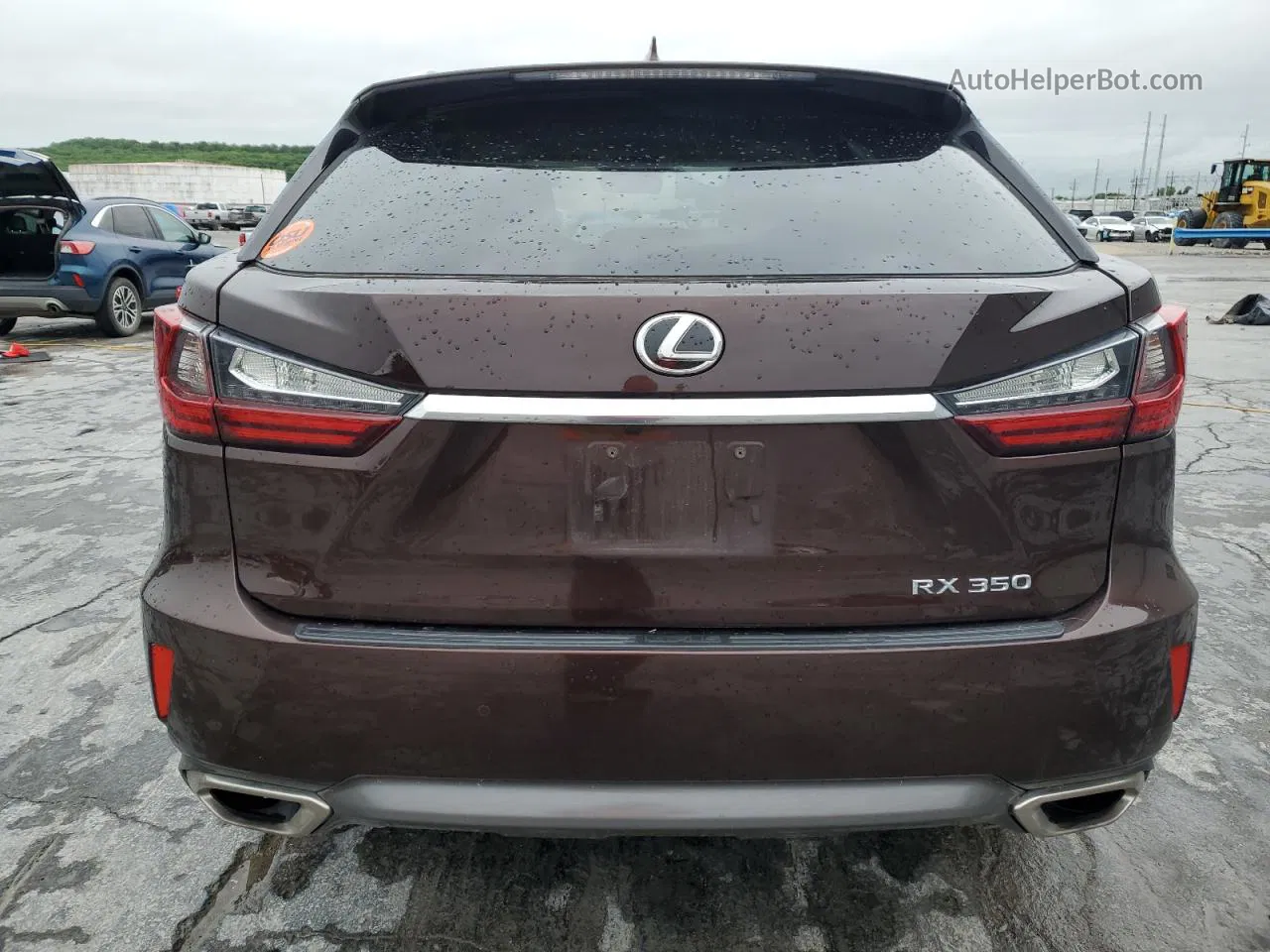 2016 Lexus Rx 350 Brown vin: 2T2ZZMCAXGC008532