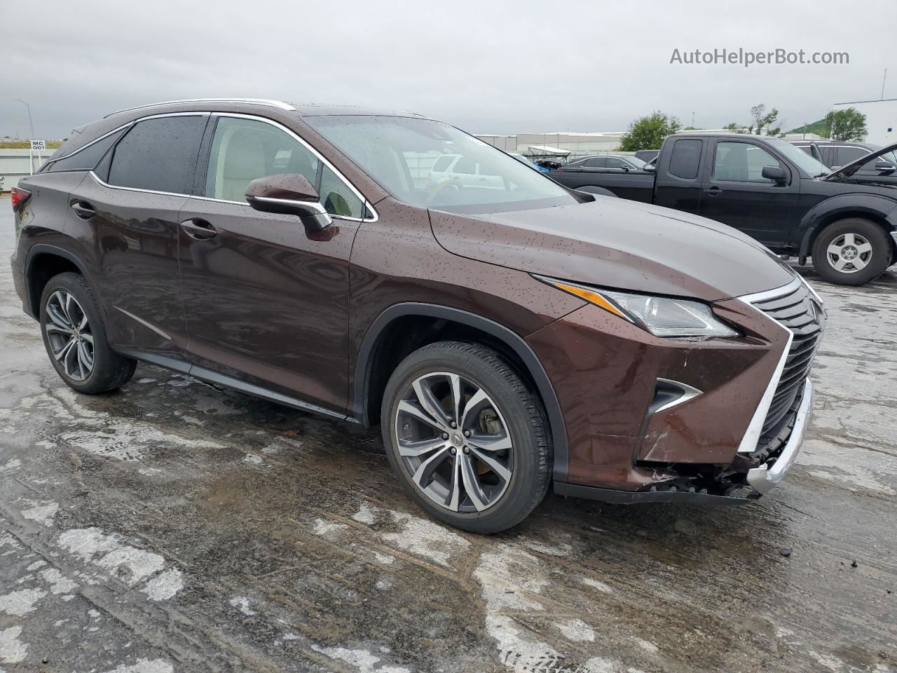 2016 Lexus Rx 350 Коричневый vin: 2T2ZZMCAXGC008532