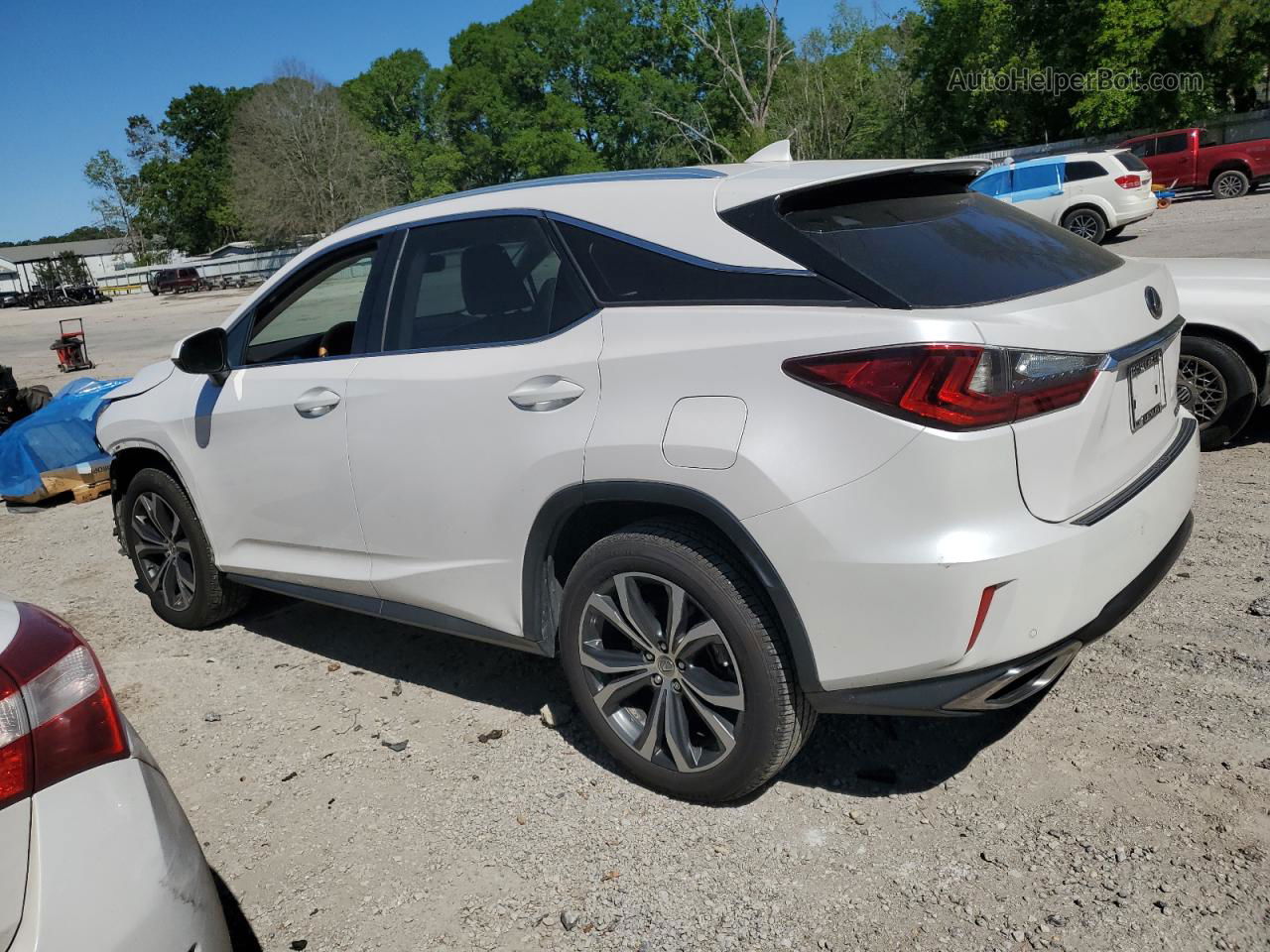 2016 Lexus Rx 350 White vin: 2T2ZZMCAXGC011057