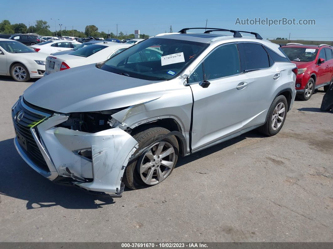 2016 Lexus Rx 350 Silver vin: 2T2ZZMCAXGC024987