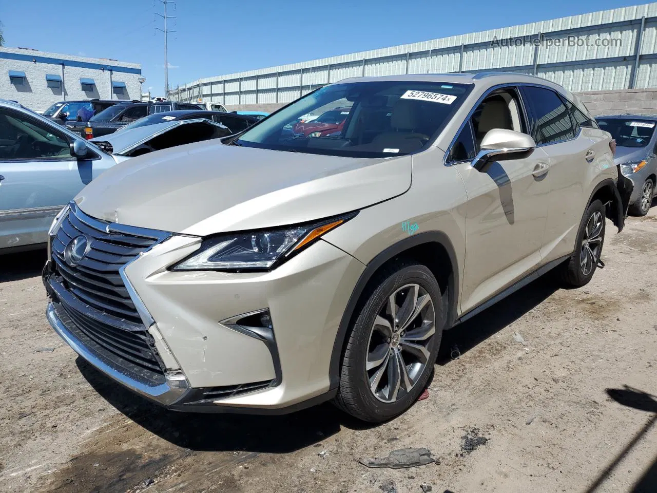 2016 Lexus Rx 350 Tan vin: 2T2ZZMCAXGC025234