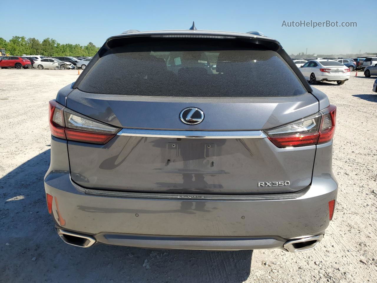 2016 Lexus Rx 350 Gray vin: 2T2ZZMCAXGC028540