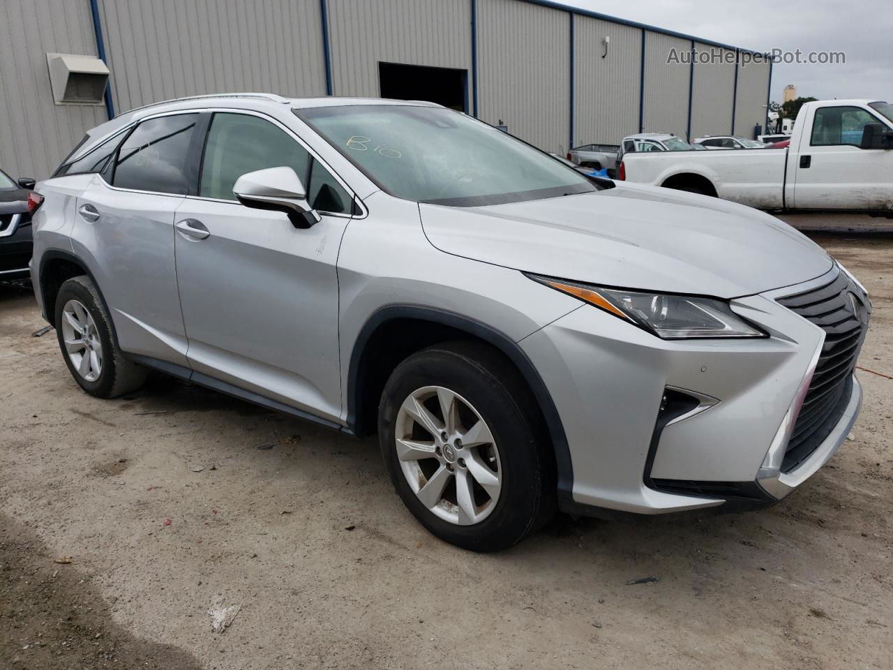 2016 Lexus Rx 350 Silver vin: 2T2ZZMCAXGC030918