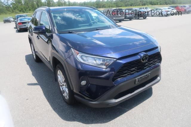 2019 Toyota Rav4 Xle Premium Blue vin: 2T3A1RFV2KW001559