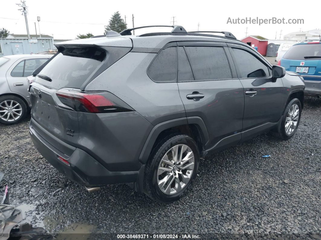 2019 Toyota Rav4 Xle Premium Серый vin: 2T3A1RFV2KW048347