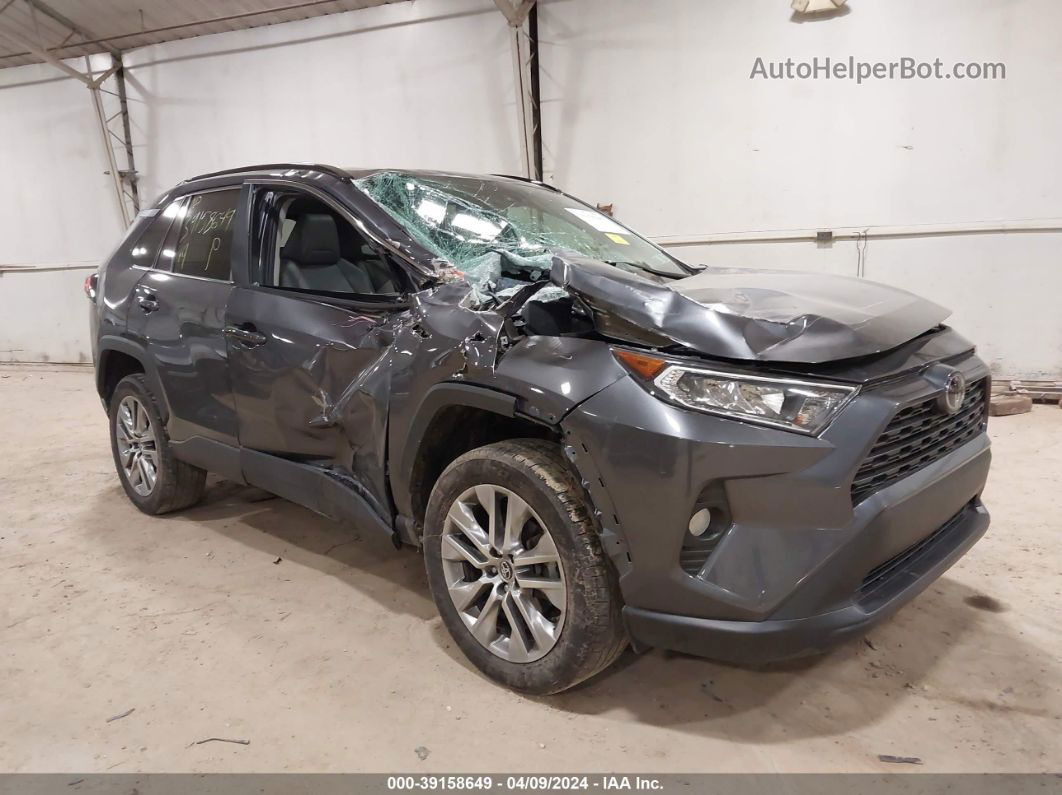 2019 Toyota Rav4 Xle Premium Серый vin: 2T3A1RFV3KC049931