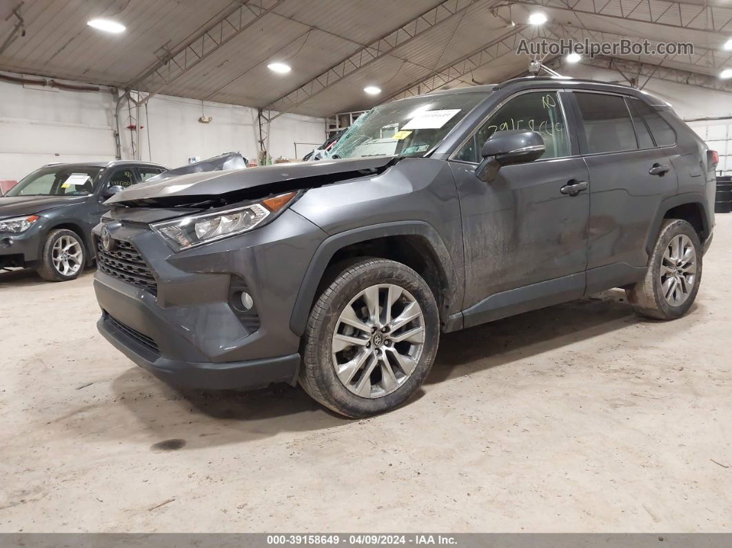 2019 Toyota Rav4 Xle Premium Gray vin: 2T3A1RFV3KC049931