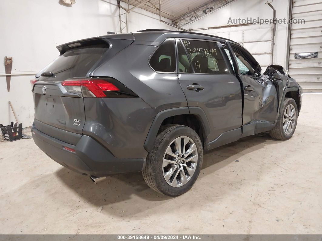 2019 Toyota Rav4 Xle Premium Gray vin: 2T3A1RFV3KC049931